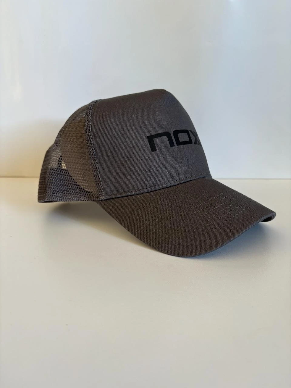 Advertising cap NOX, padel, AT10, Graphite Grey, black logo, new, size – photo 2